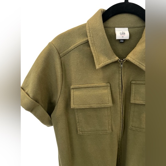 🫒 EUC CABI “Squad” Olive Green Romper | Women’s XS - Picture 5 of 11